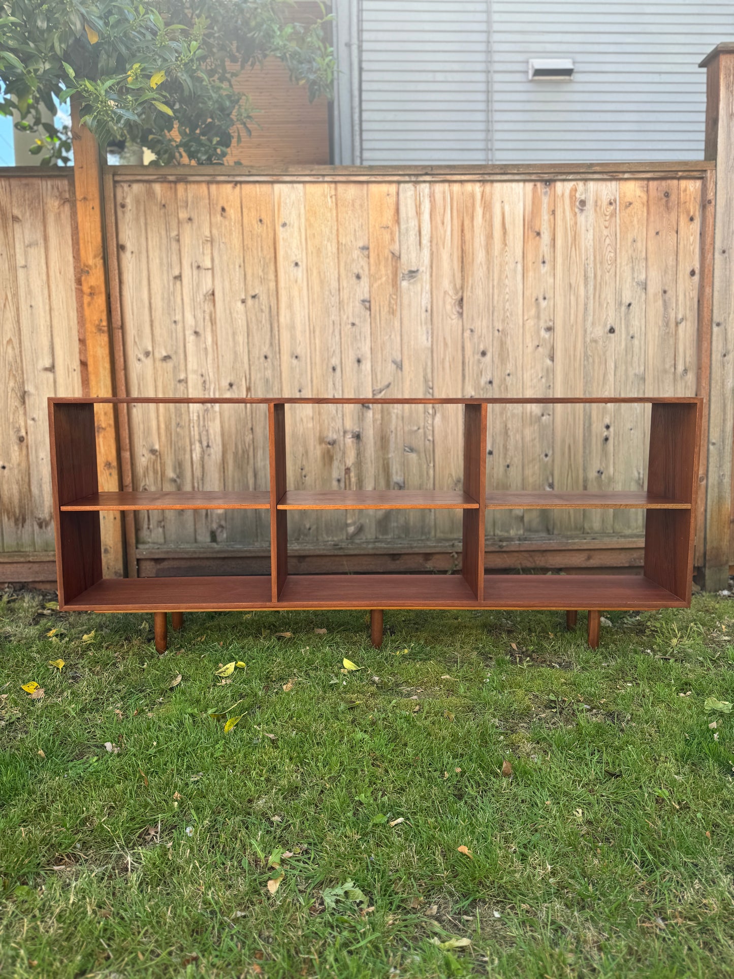 Punch Designs Vintage Teak Bookcase