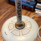 Vintage Regency Style Painted Standing Lamp