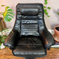 The Black Stallion Recliner & Ottoman