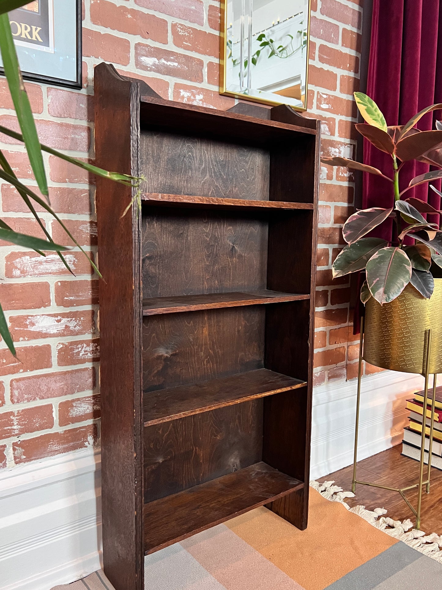 The Iroko Bookcase