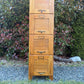 Antique 1900s Quarter Sawn Oak Filing Cabinet