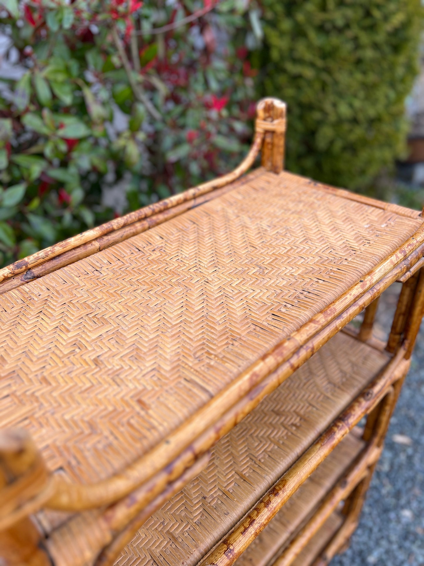 The Rattan Wicker Shelf