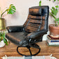 The Black Stallion Recliner & Ottoman