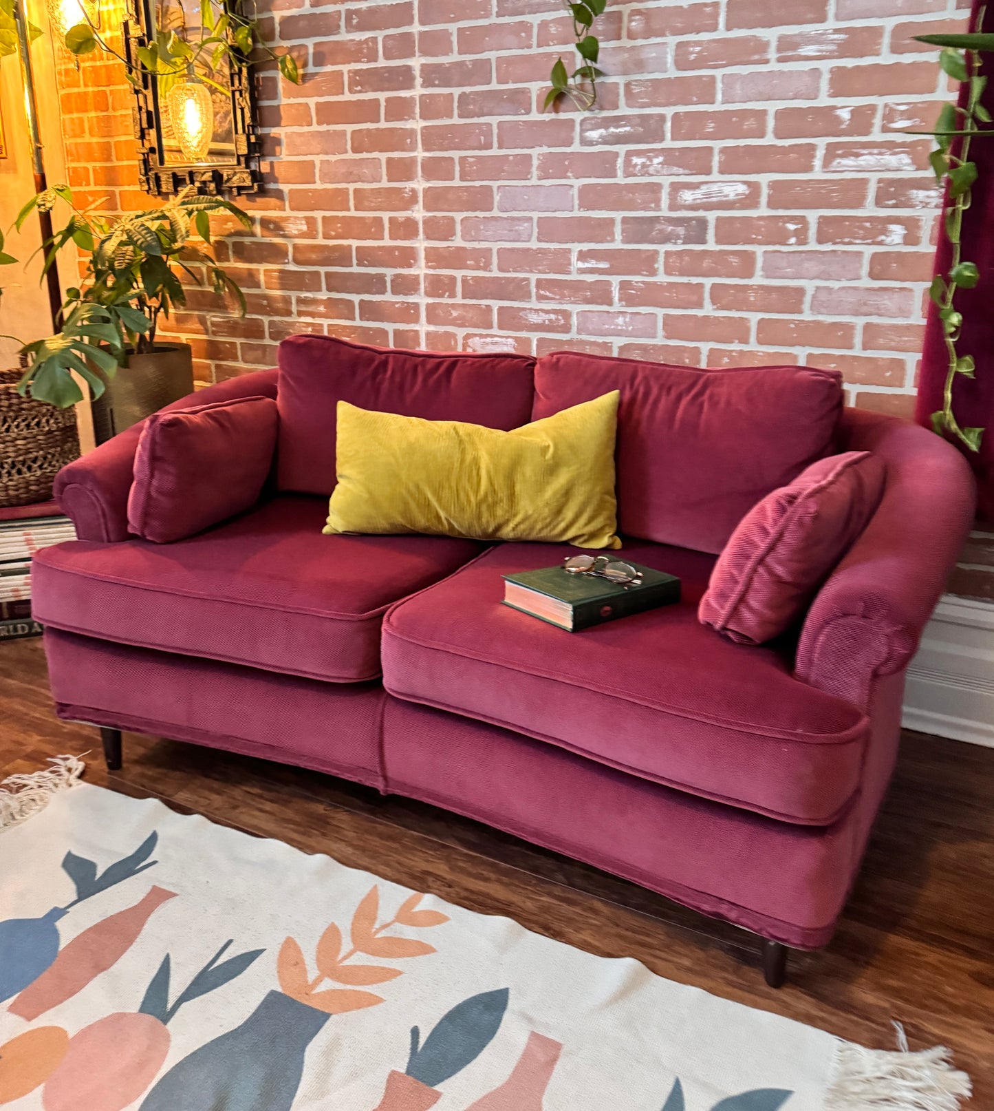 The Merlot Sofa