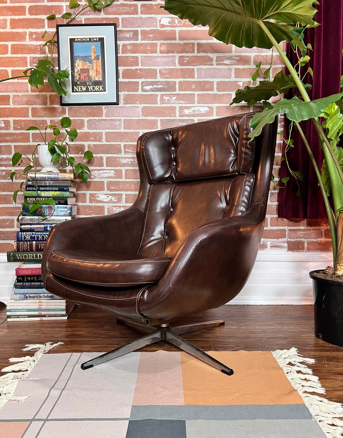 The Brown Derby Egg Chair