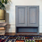 Vintage Blue Solid Wood Cabinet