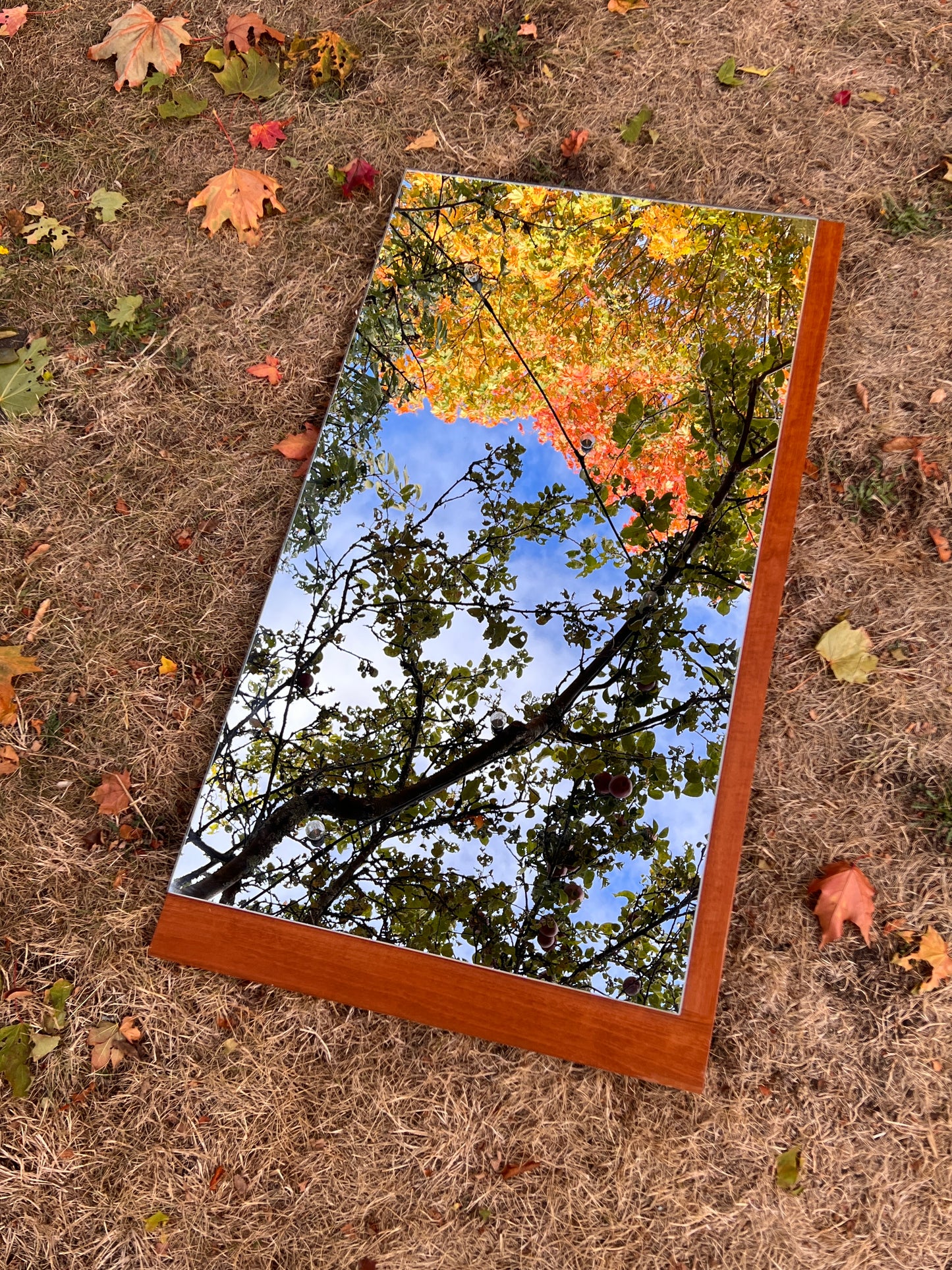 The Anna Teak Mirror