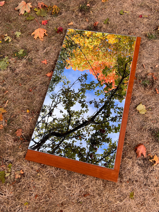 The Anna Teak Mirror