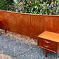 The Hakon Teak Headboard & Nightstands