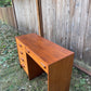 Vintage MCM Teak 5 Drawer Desk