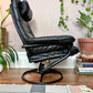 The Black Stallion Recliner & Ottoman
