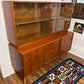 Vintage Restored Teak Sideboard & Hutch