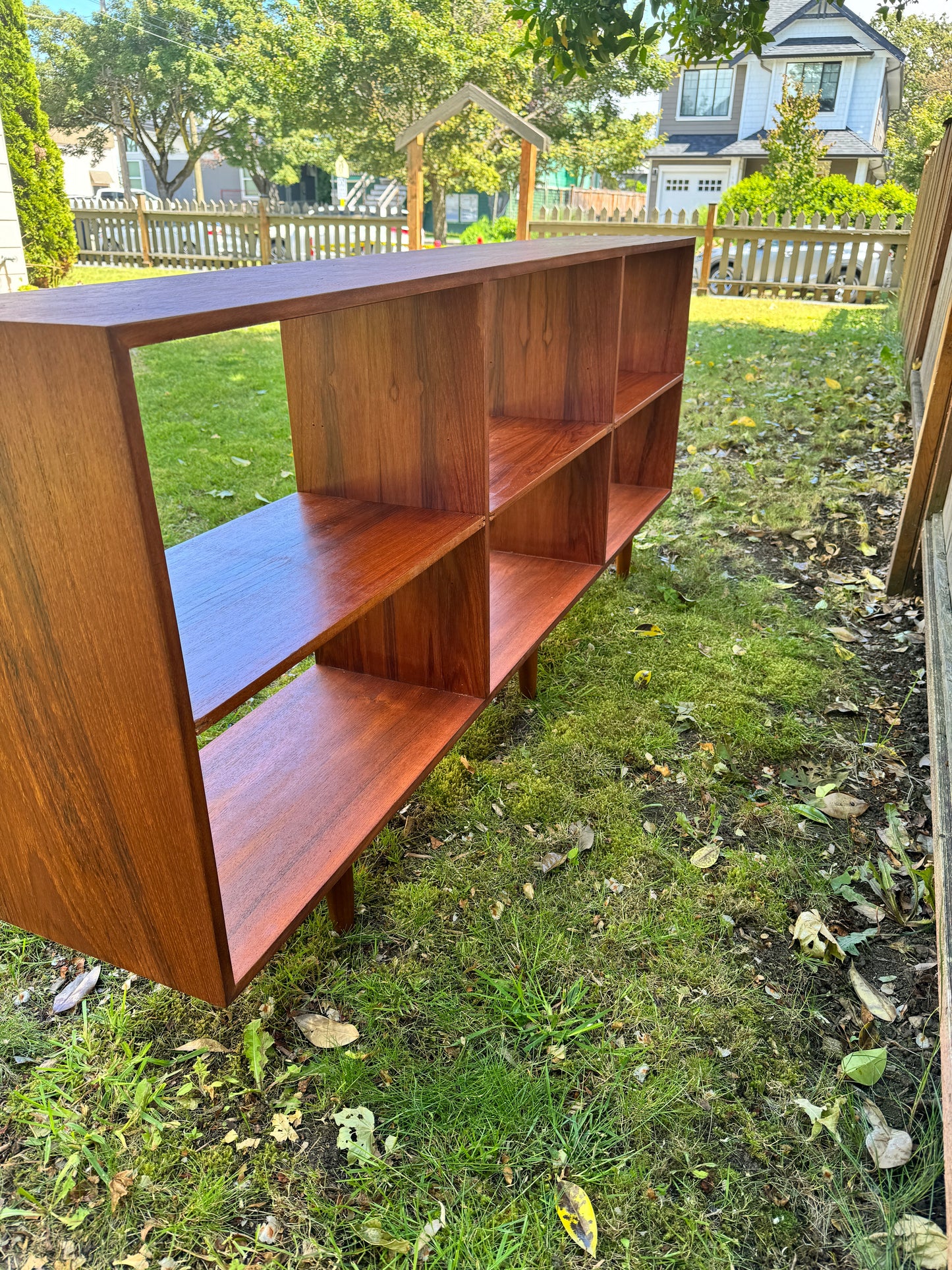 Punch Designs Vintage Teak Bookcase