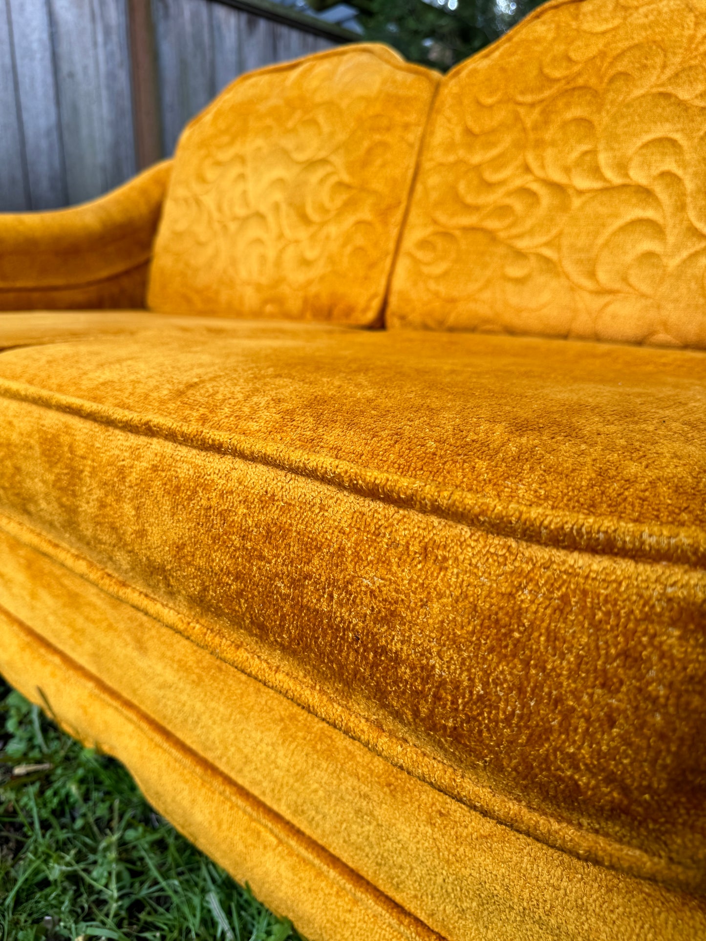 The Golden Sun Sofa
