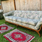 Vintage MCM Walnut Sofa Set