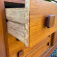 Domino Teak Credenza Dresser