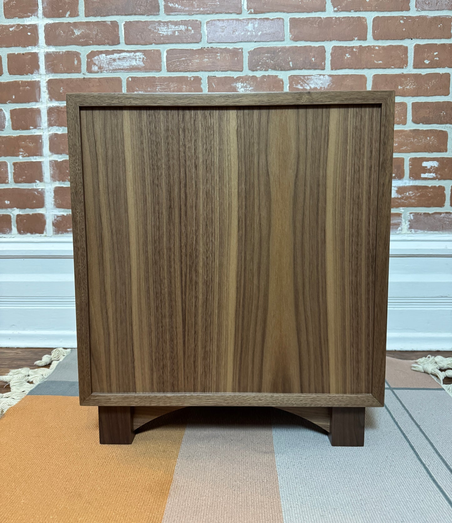 Custom Made Walnut & Maple Cabinet