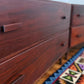 Vintage Restored Solid Walnut Wood Bedside Tables