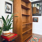 Vintage Solid Oak Bookshelf