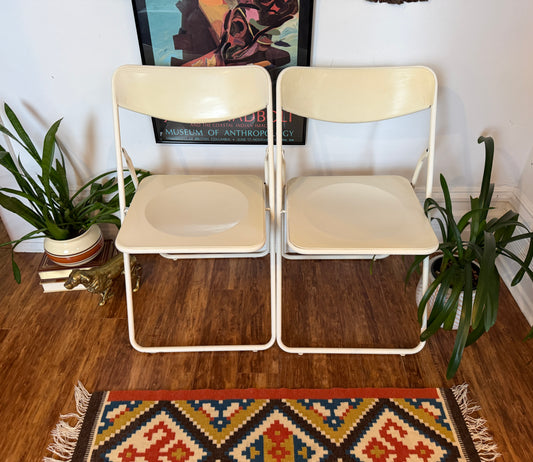 Vintage 1991 Ikea Ted Folding Chairs