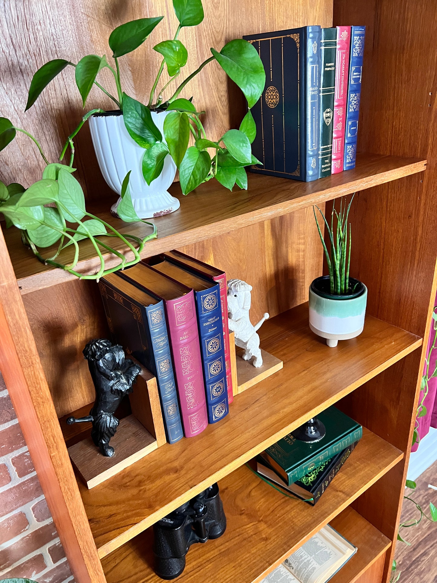 The Emil Danish Teak Bookcase
