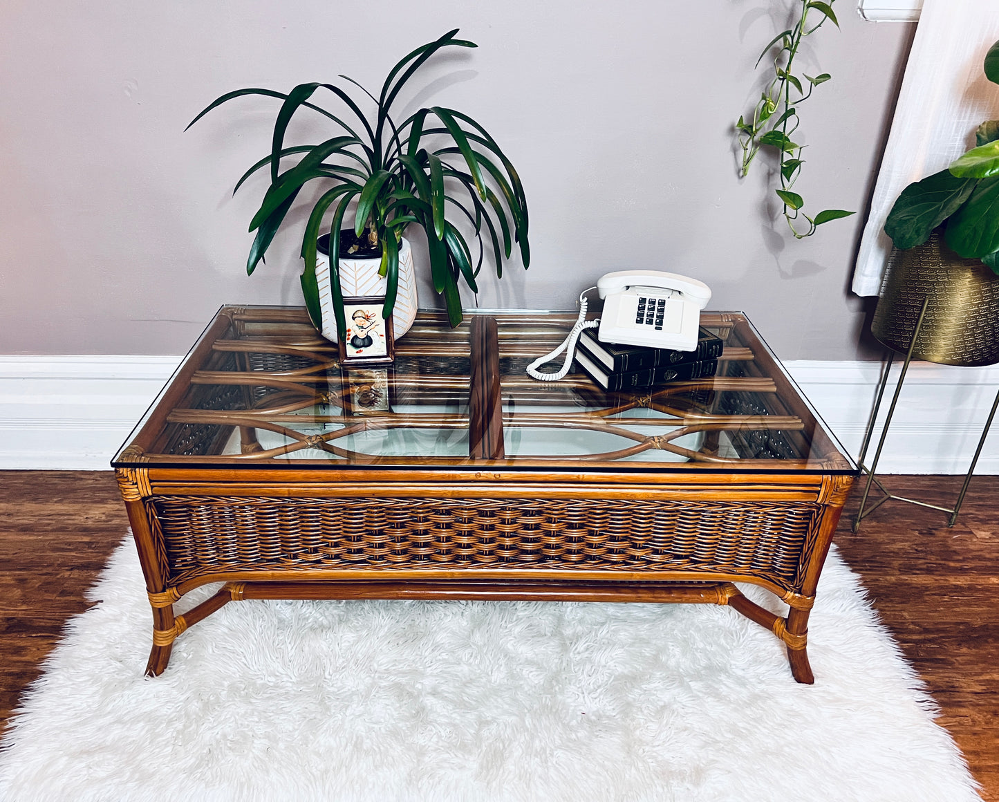 The Ravishing Rattan Coffee Table