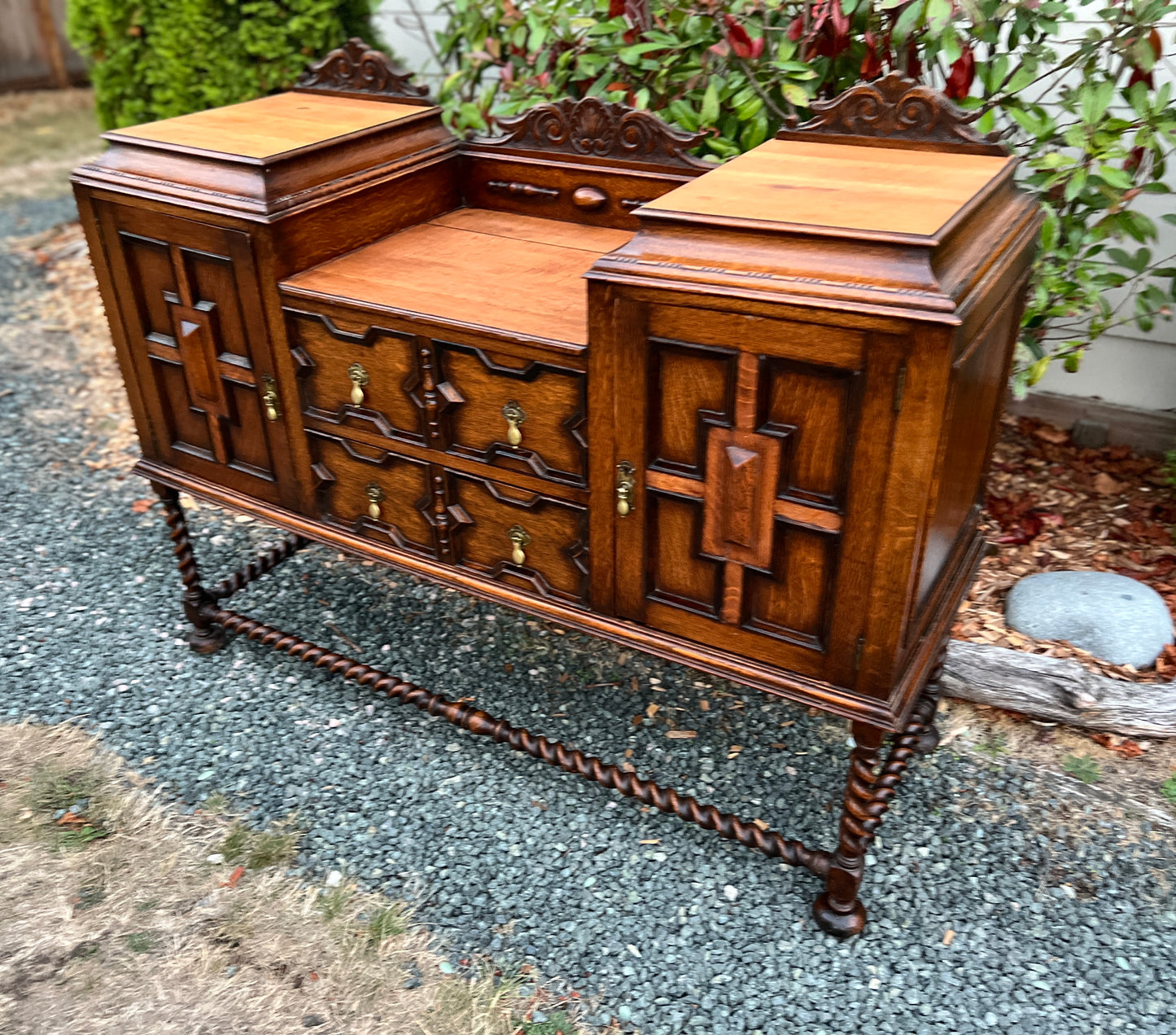 The Lancaster Oak Sideboard