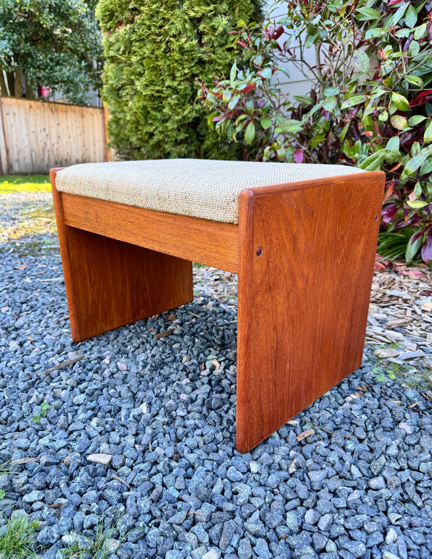 The Vamdrup Danish Teak Bench