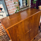 Vintage Danish Teak Armoire Dresser