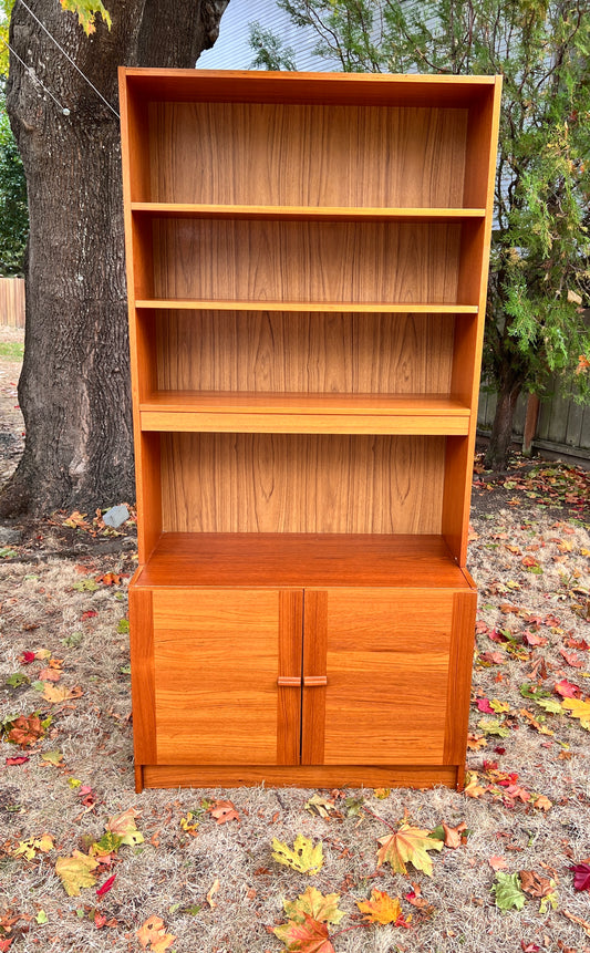 The Johannes Teak Bookshelf Cabinet