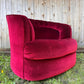 The Ripe Cherry Swivel Armchair