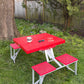 Vintage Portable Folding Picnic Table