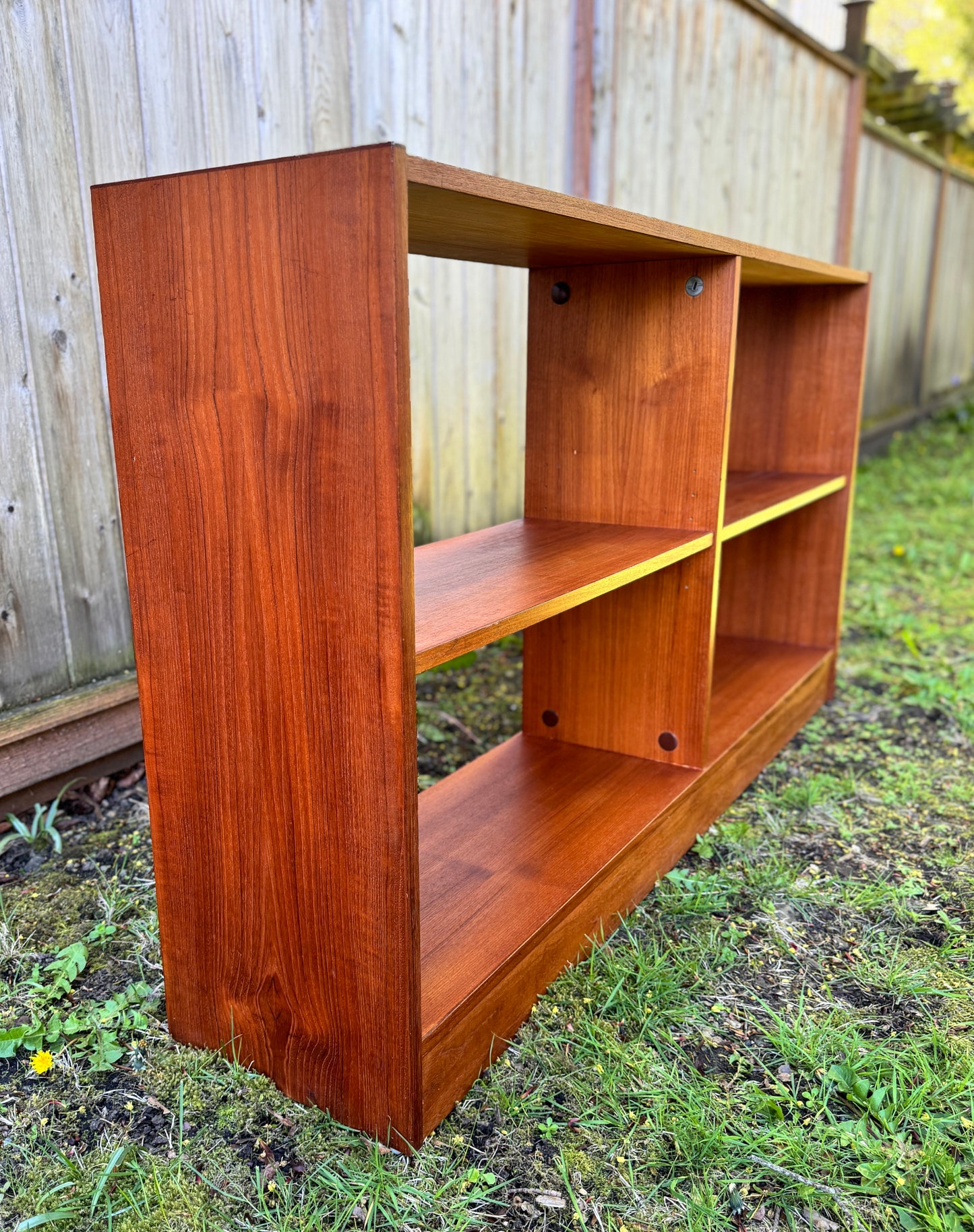 Vintage Teak Bookshelf