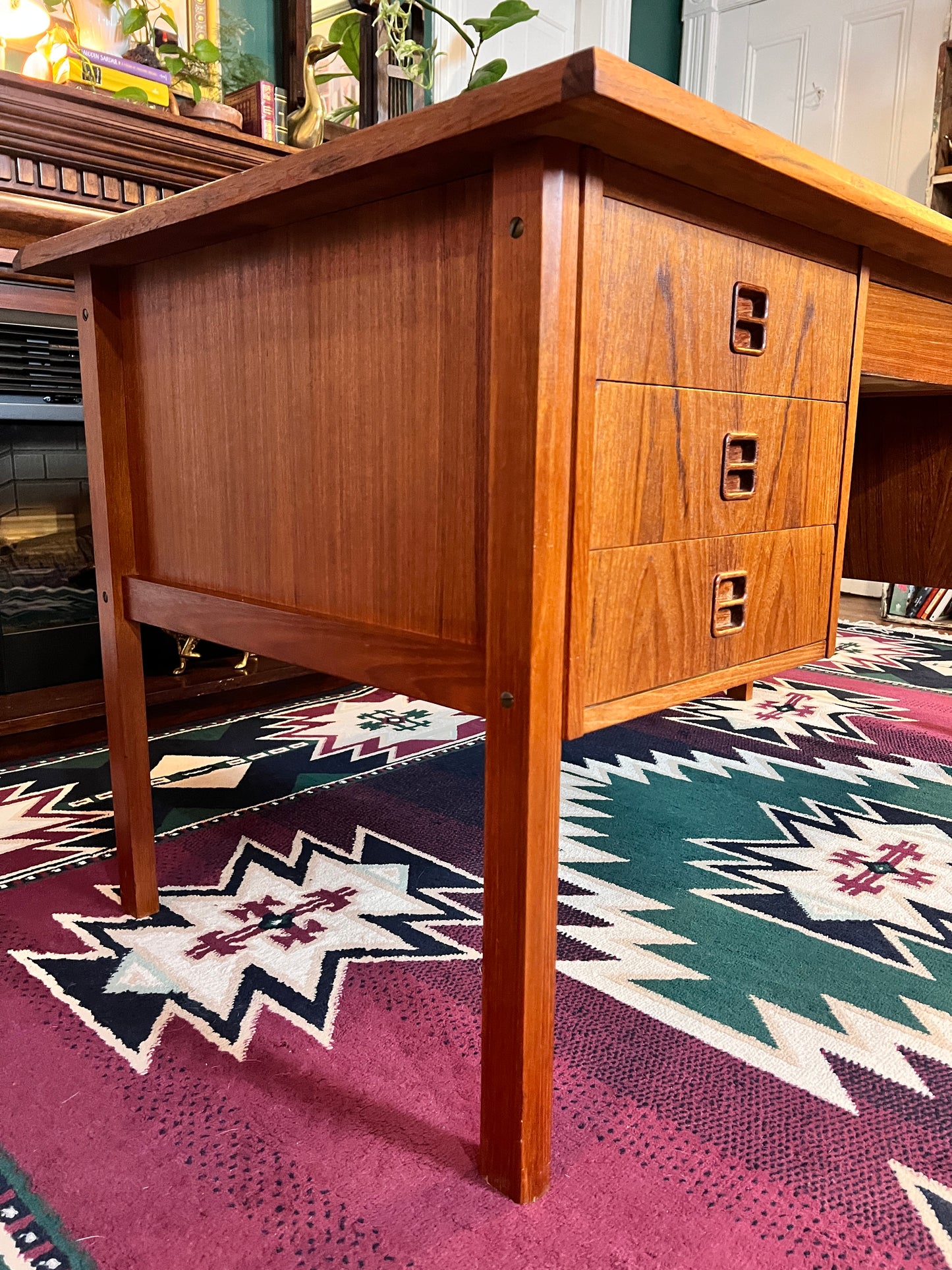 The Mobius Danish Teak Desk