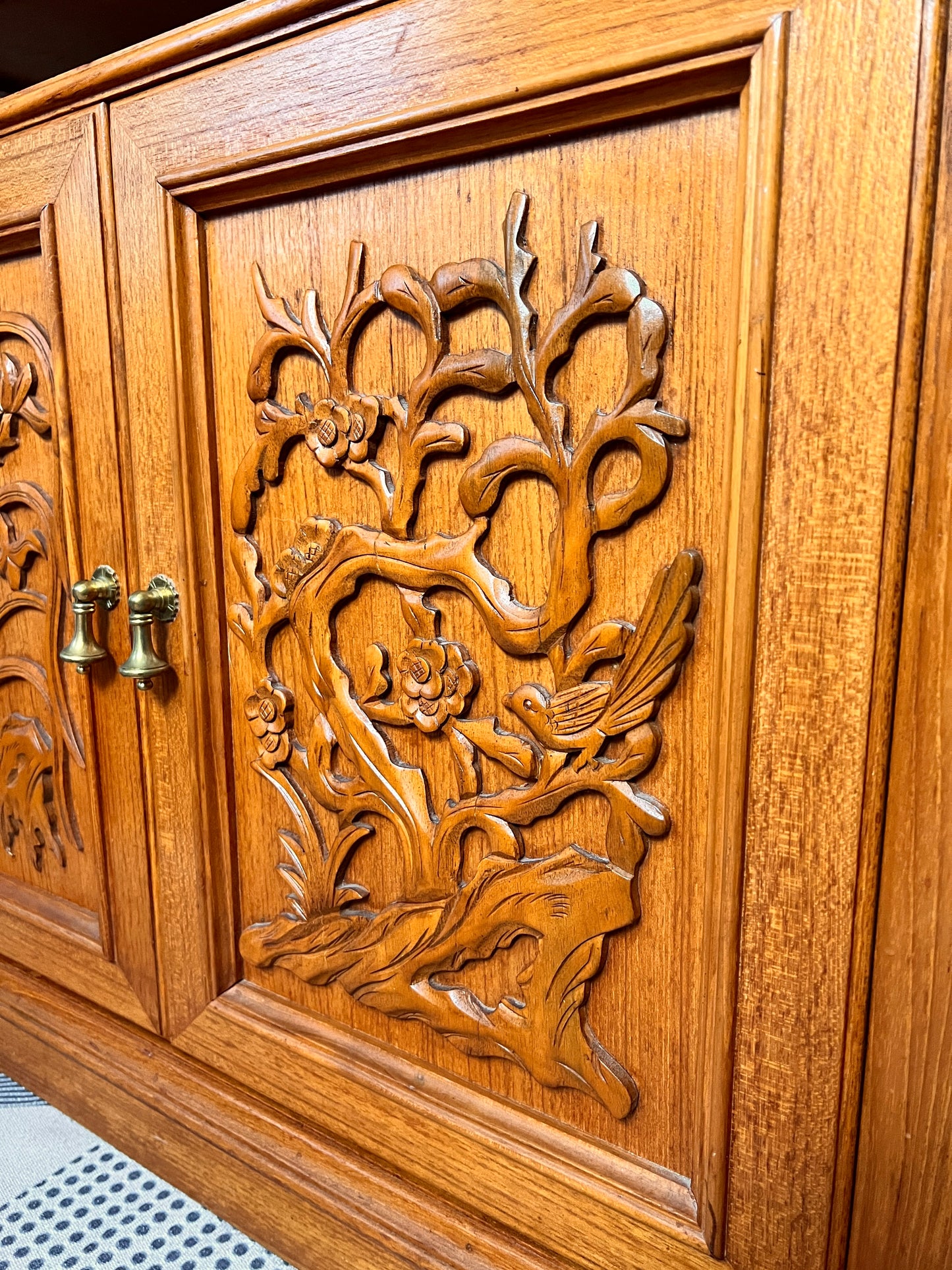 The Mai Tai Teak Bar Cabinet