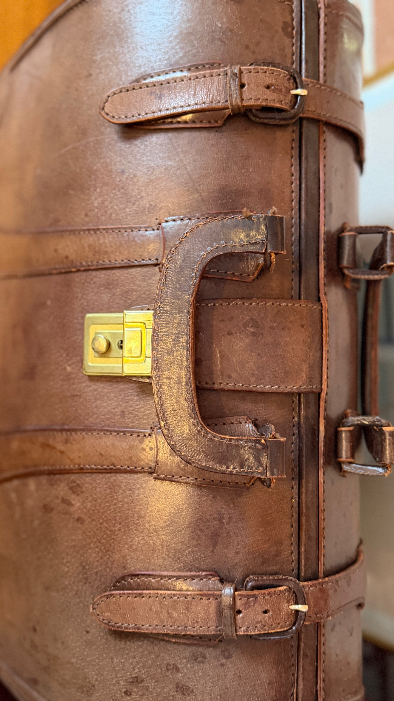 Vintage Brown Leather Doctor’s Bag