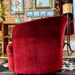 The Ripe Cherry Swivel Armchair