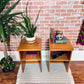 The Mercury Teak Nighstands