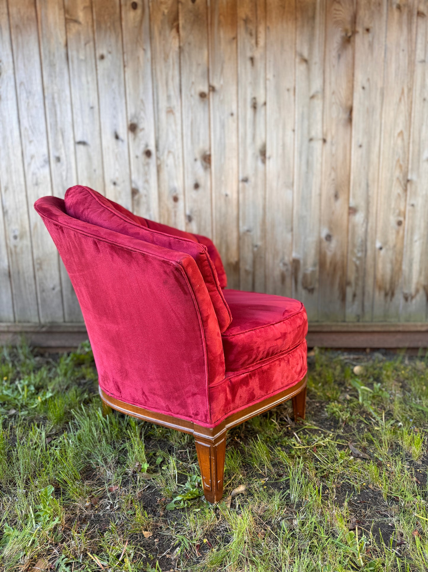 The Red Wine Armchair