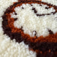 Vintage MCM Latch Hook Rug