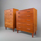 Vintage Teak Dresser Set