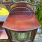 Stunning Antique Mahogany Music Cabinet