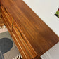 1960s Restored Walnut Dresser Credenza
