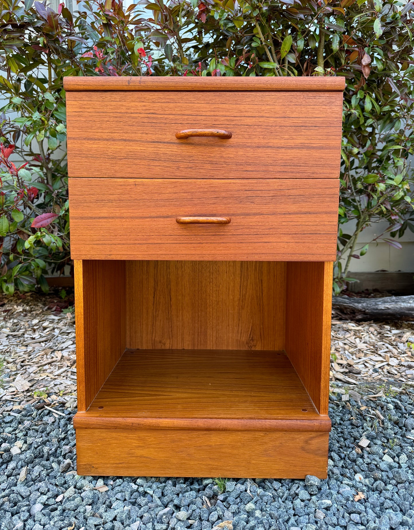 Vintage Teak Bedside Table