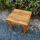 Vintage Solid Oak Coffee Table