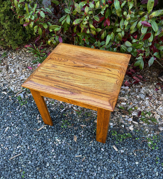 Vintage Solid Oak Coffee Table