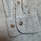 Vintage Grey Corduroy Flannel Shirt