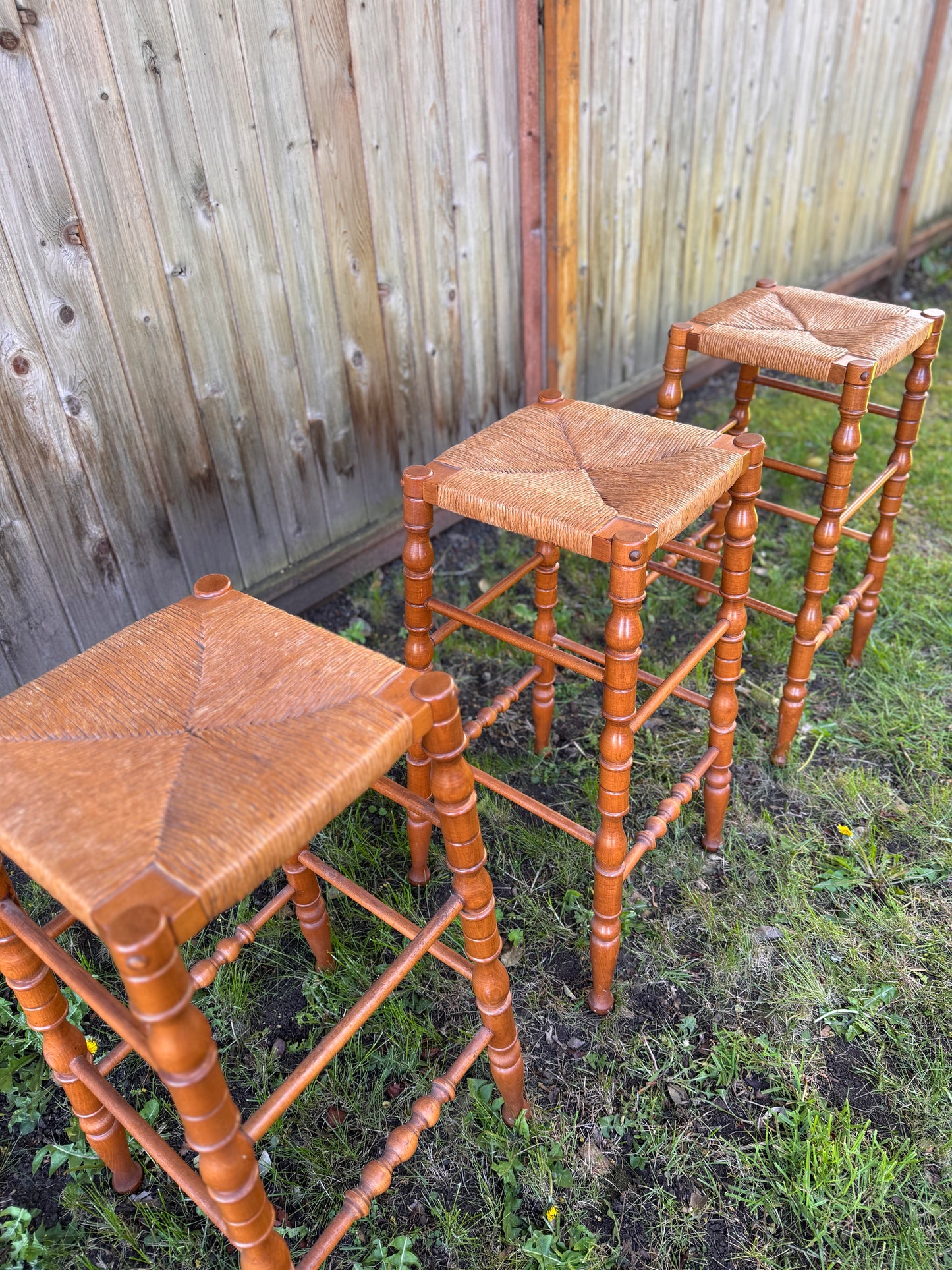 The Vintage Pretzel Bar Stools
