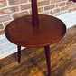 Teak Floor Lamp Table