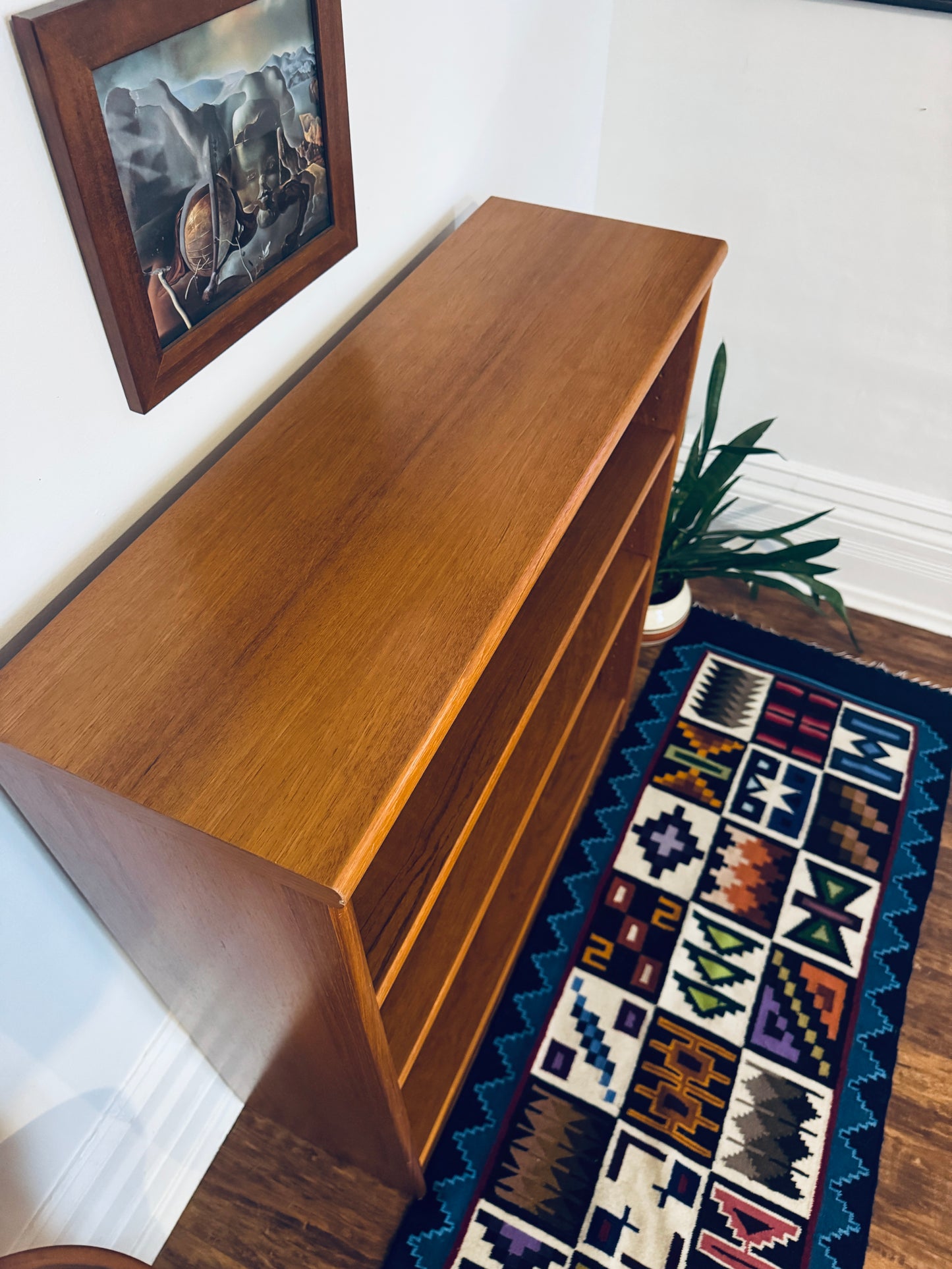 Vintage Teak Bookshelf